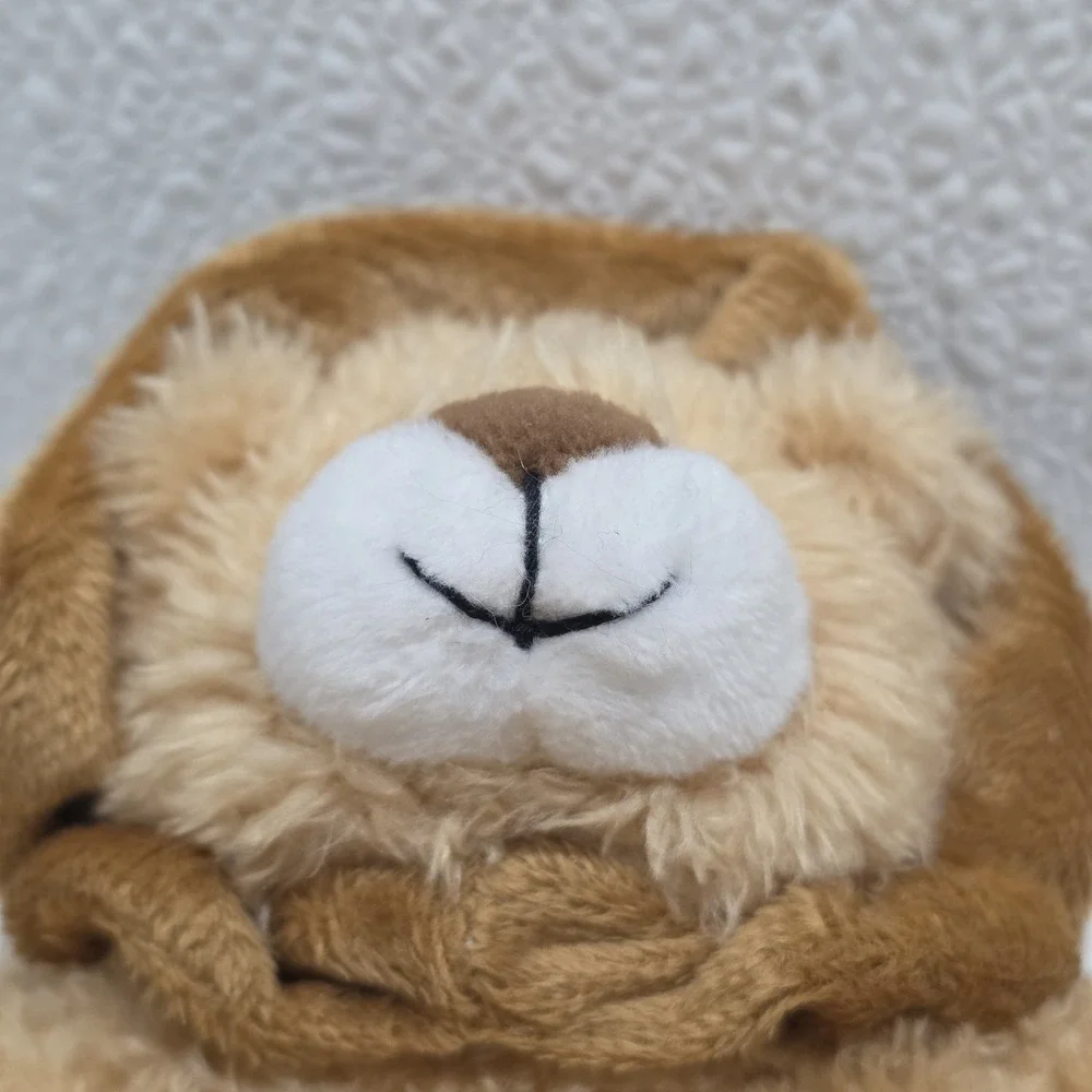 Apricot Lamb Baby Stuffed Animal Security Blanket Lion Plush Lovey